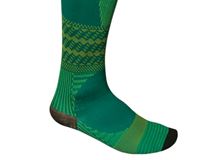 Recovery socks, Green/Lt. Green, 15-20 mmHg