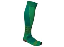 Recovery socks, Green/Lt. Green, 15-20 mmHg