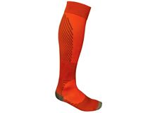 Recovery socks, Orange/Black, 15-20 mmHg