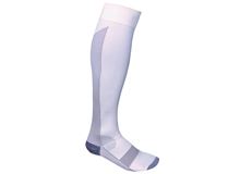 Recovery socks, White/Grey, 20-30 mmHg